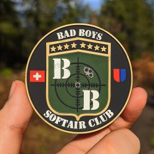 MRB Bad Boys Softair Club PVC Patch – Elite Tactical Team Emblem