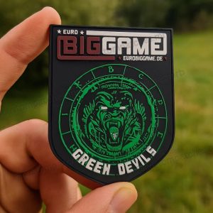 MRB Green Devils PVC Patch – Euro Big Game Edition