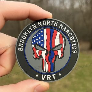 MRB Brooklyn North Narcotics PVC Patch – VRT Edition
